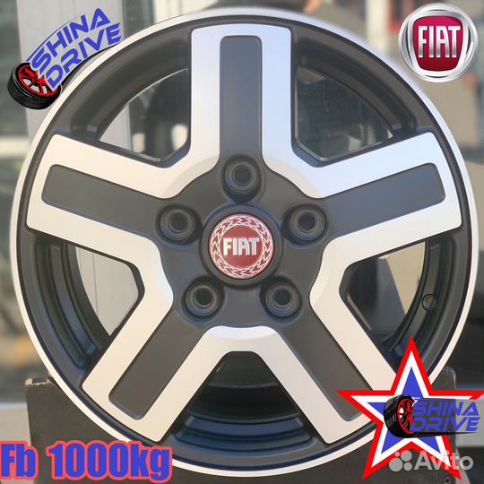 Диски Fiat Ducato Cargo R15 5x118 Black Groove