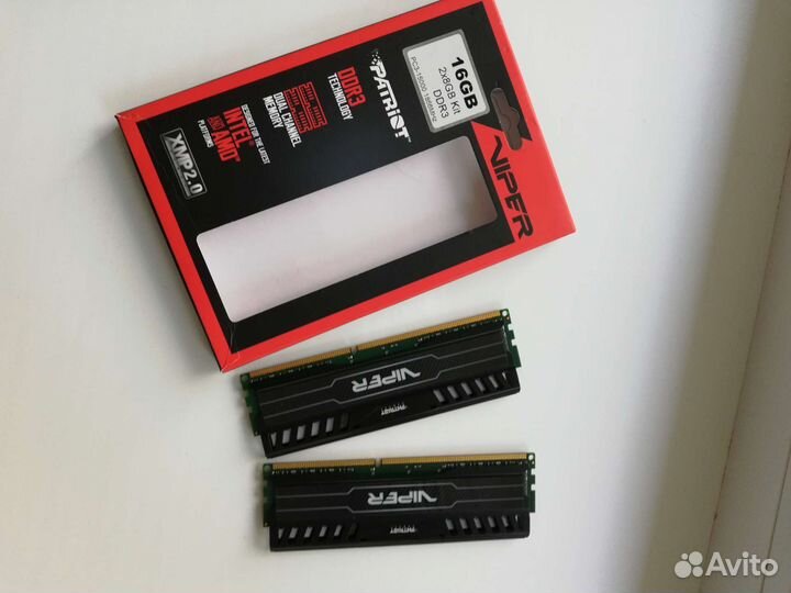 Оперативная память Patriot Viper 3 16 гб ddr3