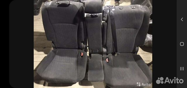 Сиденья 2 ой ряд тойота хайлендер 2