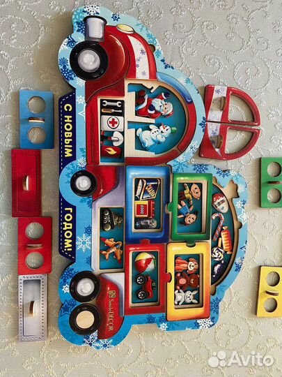 Деревянные пазлы