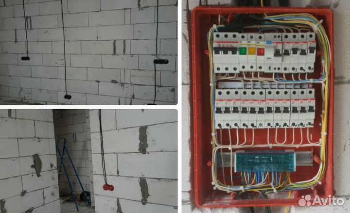 Монтаж электрики в новостройке