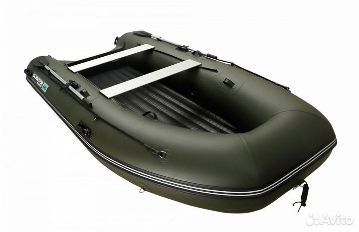 Моторная лодка пвх gladiator e380pro зеленая