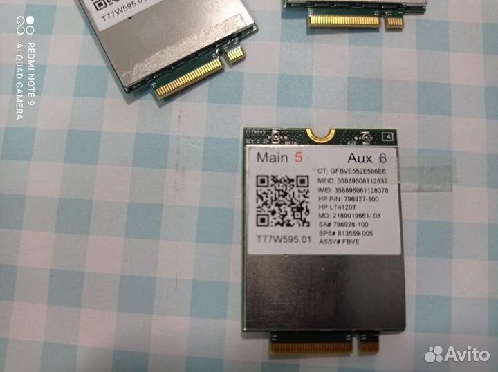 4g модем LT4120 Snapdragon X5 LTE T77W595