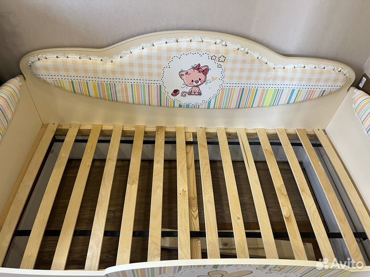 Детская кровать 80 160 с ящиками