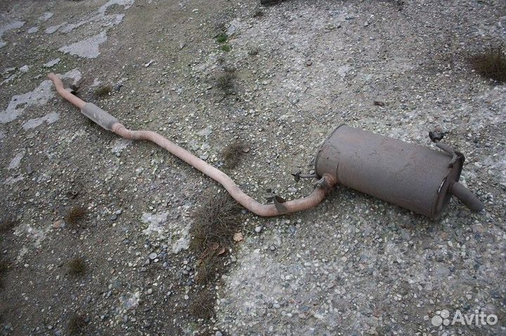 Глушитель основной mitsubishi outlander 2015