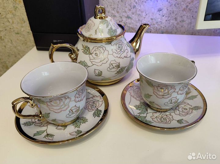 Чайный набор, фарфор