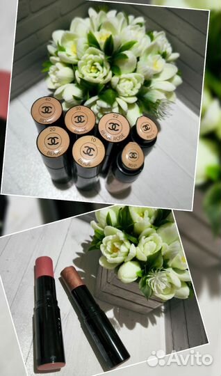 Тональный крем бронзер румяна Chanel Оригинал