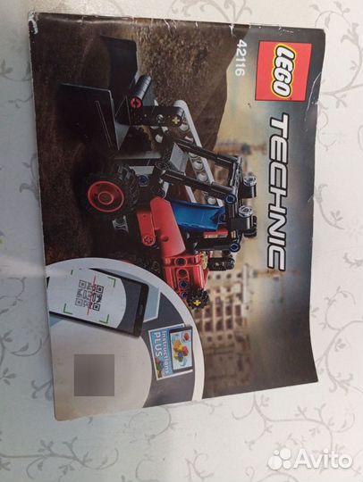 Конструктор Lego Technic оригинал погрузчик