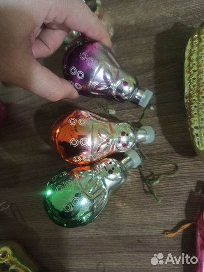 Елочные игрушки СССР