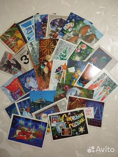 Открытки СССР С Новым годом