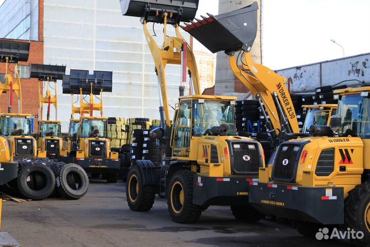 Фронтальный погрузчик Worker ZL30, 2023