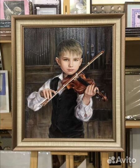 Портрет маслом по фото