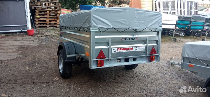 Прицеп Спутник Эксперт 2013-48 цинк