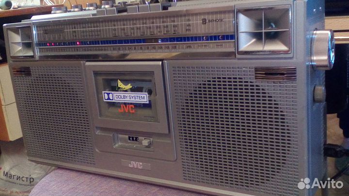 Стереомагнитола JVC CR-656 L