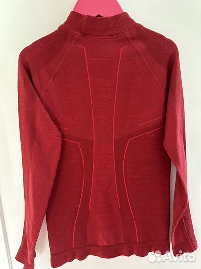 Термобелье brubeck wool merino красный