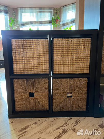 Два стеллажа IKEA Kallax