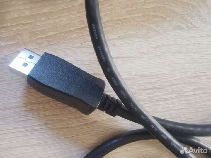 Displayport кабель hdmi hotron e246588 1.8м