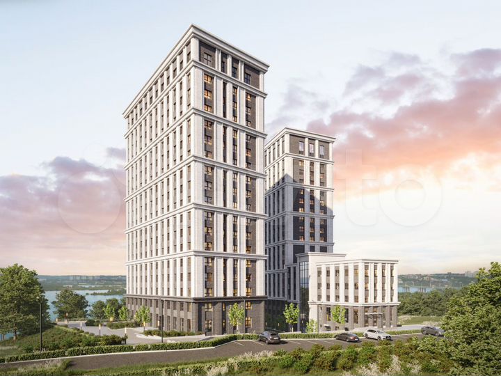 1-к. квартира, 47,6 м², 13/22 эт.