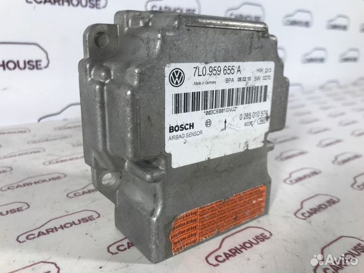 Блок управления аирбаг Volkswagen Touareg