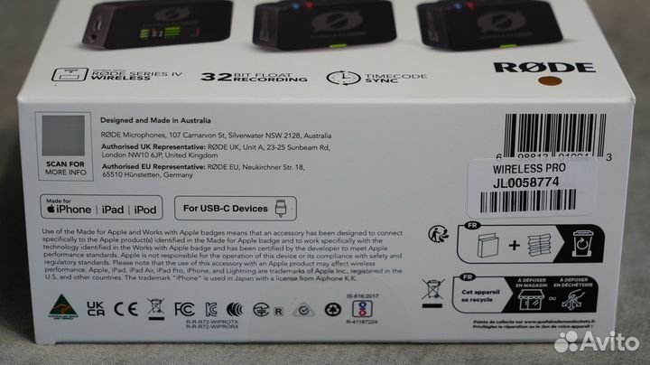 Новый микрофон Rode Wireless Pro