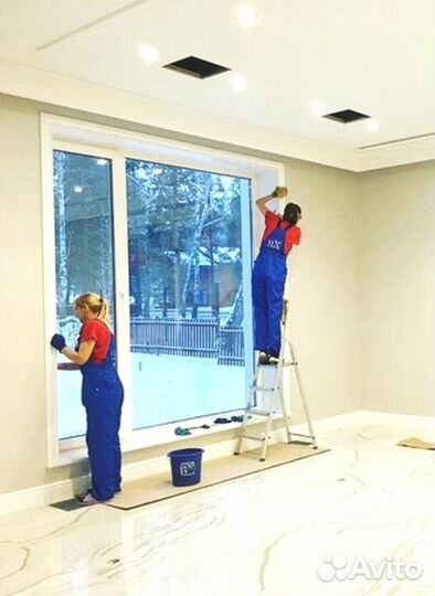 Уборка квартир, домов. Помывка окон