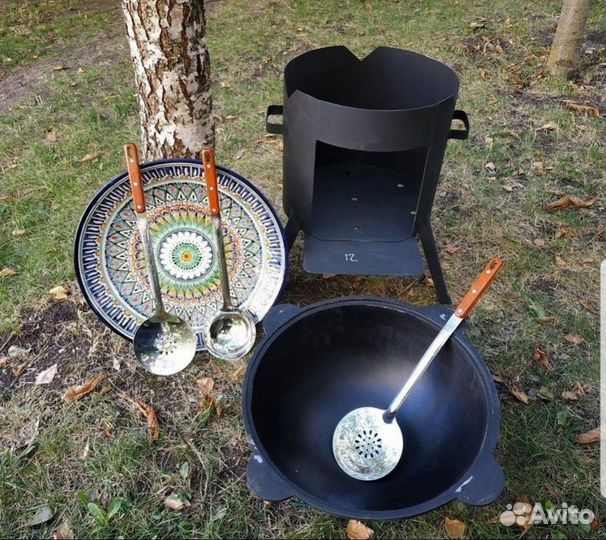 Чугунный казан