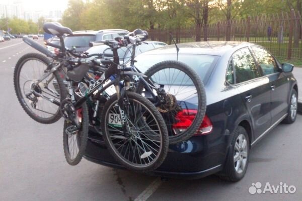 Велокрепление на крышку багажника peruzzo venezia