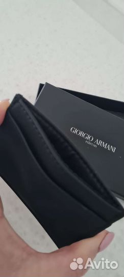 Брелок для ключей и визитница Giorgio Armani