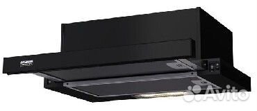 Встраиваемая вытяжка krona kamilla 500 black