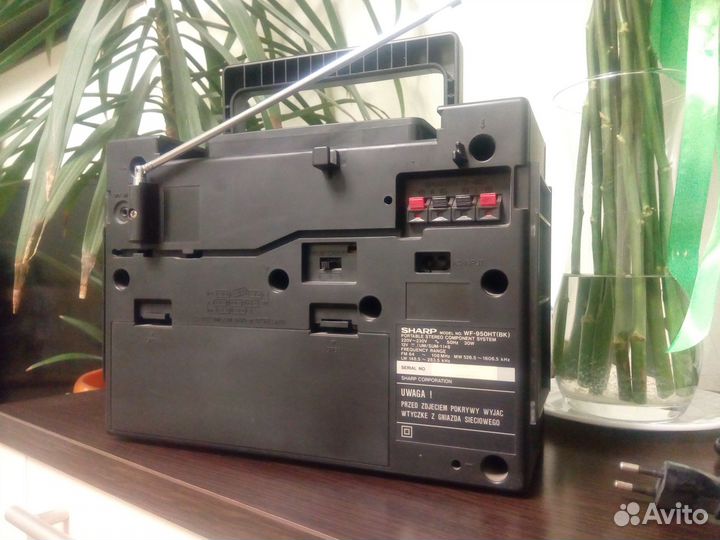 Кассетный магнитофон sharp WF-950