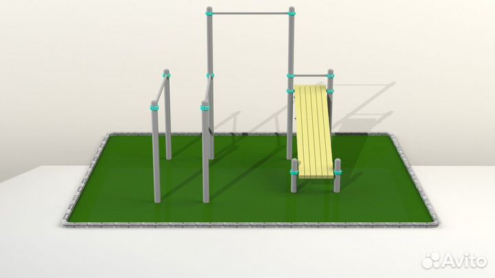 Турник Брусья Скамья