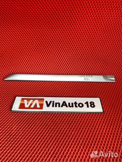 Молдинг на дверь задний левый Mitsubishi Lancer 9