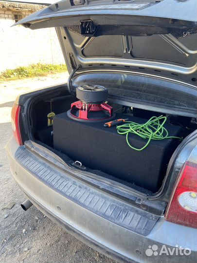 Сабвуфер Ural Patriot 12 с коробом на трубе