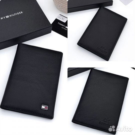Обложка для паспорта Tommy Hilfinger,CK,Lacoste