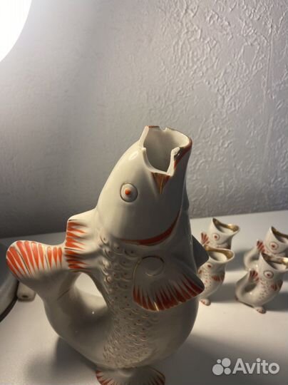 Ликерный набор. Штоф и рюмки 