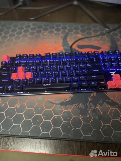 Механическая клавиатура ZET Blade, Kailh Red