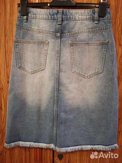Юбка джинсовая