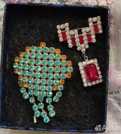 Брошь-орден, бижутерия, ЧССР