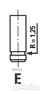 Клапан выпускной cit/peug 1.9 r4293/rcr Freccia