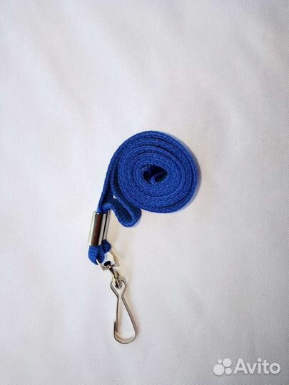 Лента для бейджей с карабином