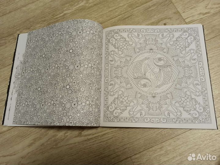 Раскраска-антистресс 