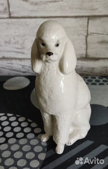 Фарфоровая статуэтка СССР Собака