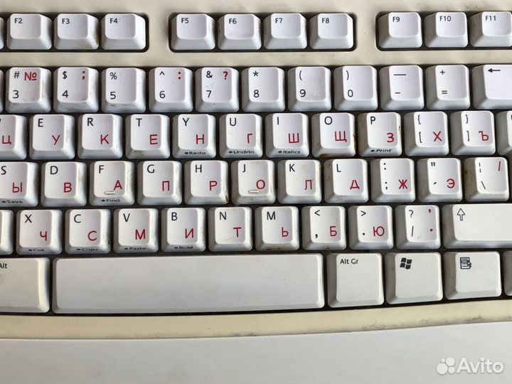 Клавиатура проводная Logitech Deluxe Keyboard