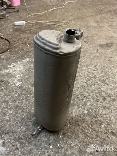 Задняя банка глушителя