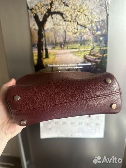 Сумка женская натуральная кожа бу twota
