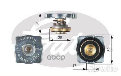 Крышка горловины радиатора RC130 Gates