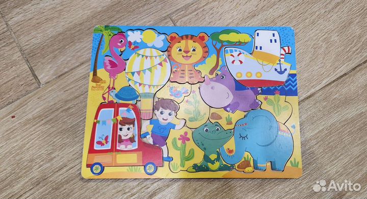 Развивающие деревянные игрушки пакетом