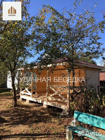 Качественная беседка BSD-2387