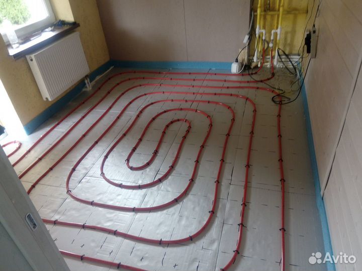 Монтаж отопления, водопровода, канализации