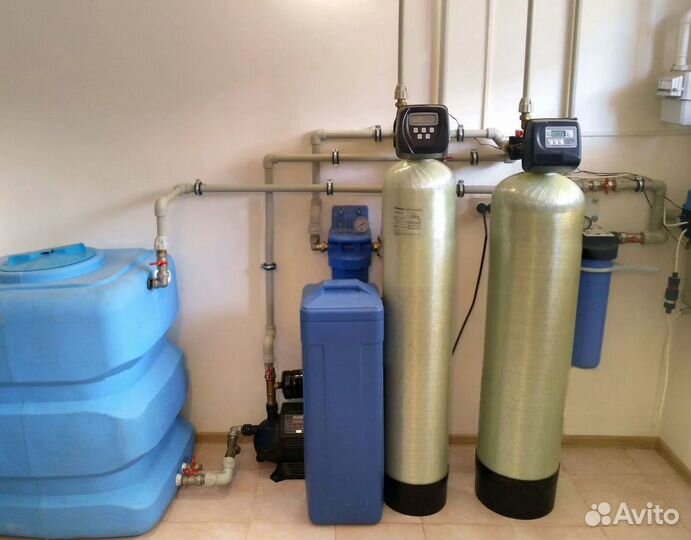 Очистка воды из скважины/Водоподготовка